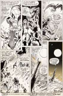 Frank Brunner and Steve Leialoha Howard the Duck #1 Story Page 19 Spider-Man Original Art (Marvel, 1976). -
