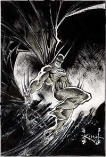Sam Kieth - Batman Chronicles Gallery Original Art (DC, 1997)....