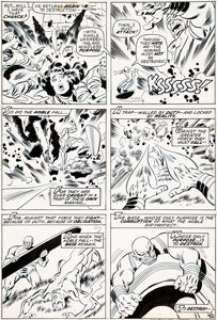 John Buscema and Sal Buscema Thor #193 Story Page 24 Original Art (Marvel, 1971).... | Heritage