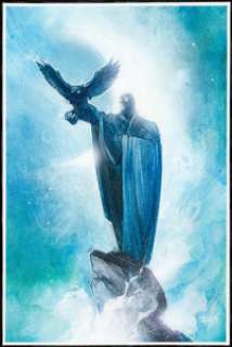 John K. Snyder III Doctor Mid-Nite #3 Splash Page 48 Painting Original Art (DC, 1999)....