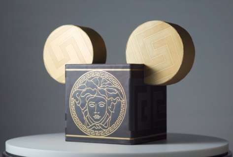 Garotto Art | Mickey Mouse Head # 2 – Versace Home - Sculpture - Signed By Garotto - Original Art - 20 x 25 x 12 cm - Unique | Catawiki