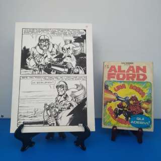 Magnus | Magnus - Tavola Originale - Alan Ford n°66 Una Losca Vicenda" - (1974) | Catawiki