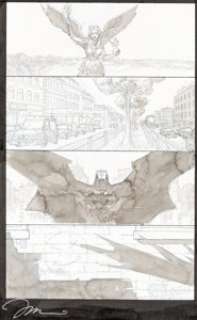  - Giuseppe Camuncoli and Jim Lee Batman Europa #1 Story Page 20 Original Art (DC Comics, 2016)....