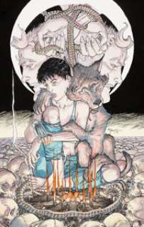 Michael Kaluta Lucifer #60 Cover Original Art (DC/Vertigo Comics 2004)....