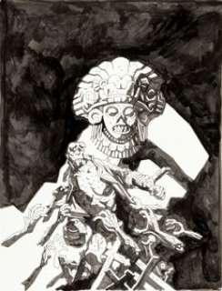 Mike Mignola Dark Horse Presents V2 #7 Cover Hellboy Original Art (Dark Horse Presents, 2011)....