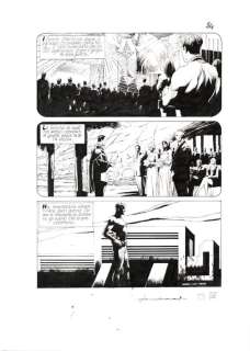 Roi, Corrado | Roi, Corrado - Tavola originale - Nathan Never Gigante #17 "I giorni della maschera" - (2014) | Catawiki