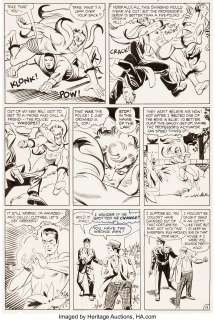 Steve Ditko | Showcase #73 The Creeper Story Page 11 Original Art (DC, 1968). | Heritage