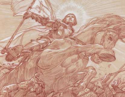 Donato Giancola - Jeanne d‘Arc Donato Giancola Joan of Arc