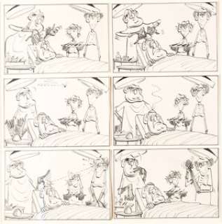 Don Martin - MAD #52 Complete 2-Page Story Original Art (EC, 1960).... (Total: 2 Original Art)