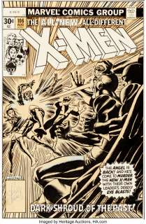 Cockrum, Dave - Dave Cockrum X-Men #106 Cover Original Art (Marvel, 1977)....