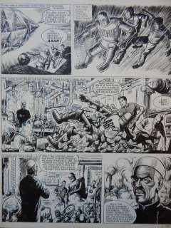 Kearon, Edward | Kearon, Edward - Originele pagina - Archie, de man van Staal - The Jungle Menace - (1966) | Catawiki