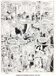 Antonio Parras Les Inoxydables #1 Story Page 31 Original Art (Dargaud, 1984)....