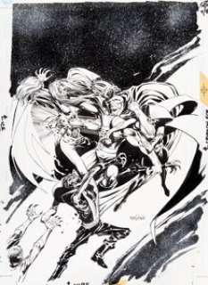 Mandrake, Tom - Tom Mandrake Martian Manhunter #12 Cover Original Art (DC, 1999)....