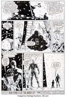 McFarlane, Todd | Todd McFarlane and Al Milgrom Daredevil #241 Story Page 23 Original Art (Marvel, 1987).... | Heritage