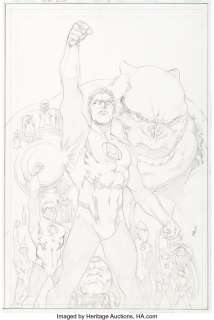 Reis, Ivan - Ivan Reis Green Lantern #31 Cover Original Art (DC, 2008). ...