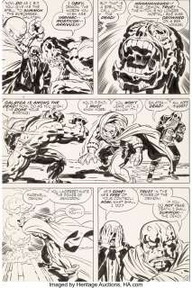 Kirby, Jack | Jack Kirby and Mike Royer Demon #10 Story Page 10 Original Art (DC, 1973).... | Heritage