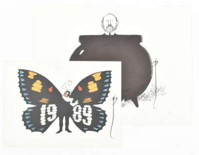 [ORIGINAL CARTOONS/BOOK ILLUSTRATIONS] FRITS MÃœLLER (1932-2006) | Zwiggelaar Auctions