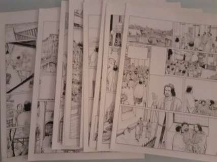 Raimondo, Luca | Raimondo, Luca - 10x tavole originali consecutive "Il Cabalista di Praga" - (2010) | Catawiki