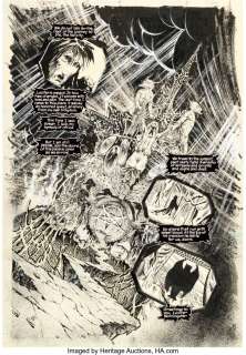 Kieth, Sam - Sam Kieth and Mike Dringenberg Sandman #4 Splash Page 8 Original Art (DC, 1989)....