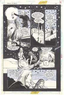 Peter Gross DC Vertigo - Books of Faerie #2 pg 20 Original Comic Art