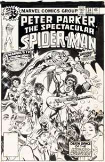 Frank Springer | Spectacular Spider-Man #24 Cover Original Art (Marvel, 1978).... | Heritage