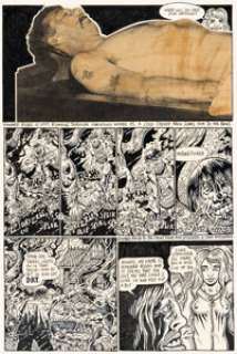 S. Clay Wilson - Bent #nn Story Page 2 Original Art (Print Mint, 1971)....