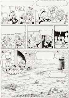 Don Rosa | Anders And & Co. [Donald Duck & Company] #1994-22 Story Page 7 Uncle Scrooge Original Art (Egmont, 1994). (Total: 2 Original Art) | Heritage