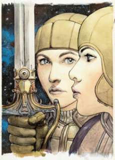 Das Pastoras - Castaka, Les Jumelles Rivales #2 Cover Original Art (Les Humanoïdes Associés, 2013).