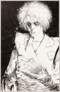 Michael Zulli | Sandman "The Wake" Daniel Hall Promotional Illustration Original Art (DC, 1995). | Heritage
