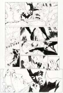 Renato Guedes and Jose Wilson - Superman / Batman Annual #4 Story Page 2 Batman Beyond Original Art (DC, 2010).