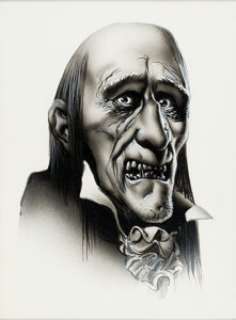 Richard Corben Creepy #132 "Bright Eyes!" Uncle Creepy Story Illustration Original Art (Warren, 1981).