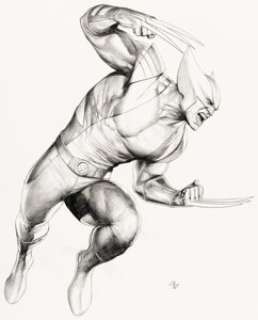 Adi Granov - Wolverine Illustration Original Art (undated).