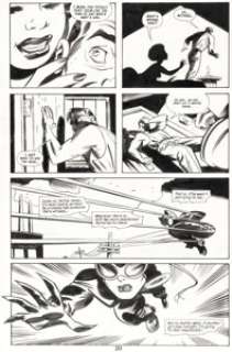 Darwyn Cooke and Mike Allred Catwoman #3 Story Page 20 Original Art (DC, 2002).