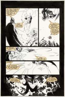 Mike Mignola and Mark Badger Dr. Strange and Dr. Doom: Triumph and Torment Story Page 68 Original Art (Marvel, 1989). | Heritage
