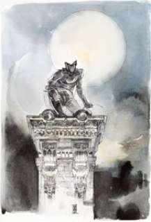 Alex Maleev Moon Knight #4 Cover Original Art (Marvel, 2011).