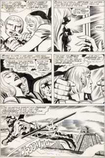 Jack Kirby and John Verpoorten The Eternals #3 Story Page 6 Original Art (Marvel, 1976). | Heritage