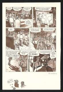 Daniel Goossens - Planche originale n°3 de l‘histoire Panique au labo - Voyage au bout de la lune