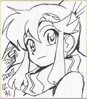 Hiroyuki Imaishi Hand-Drawn Shikishi "Gurren Lagann" | Mandarake (Big Web)