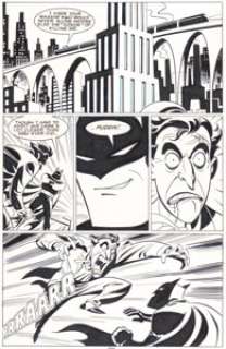 Bruce Timm The Batman Adventures: Mad Love Batman and Joker Story Page 60 Original Art (DC, 1994).