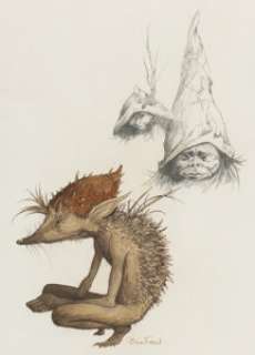 Brian Froud - Goblins Illustration Original Art (undated).