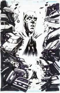 Jock Detective Comics #876 Splash Page 20 Original Art (DC, 2011).