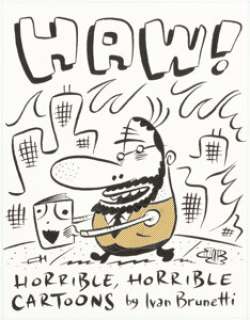 Ivan Brunetti HAW! (nn) Cover Original Art (Fantagraphics, 2001).