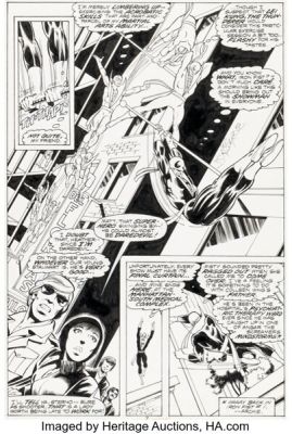John Byrne and Dan Adkins Iron Fist #11 Story Page 2 Original Art (Marvel, 1976). | Heritage