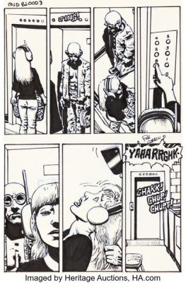 Richard Corben Horror in the Dark #4 Story Page 3 Original Art (Fantagor Press, 1991). | Heritage
