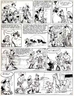 Uderzo | Oumpah-Pah, planche n°2 Ã  l’encre de Chine de… | Millon