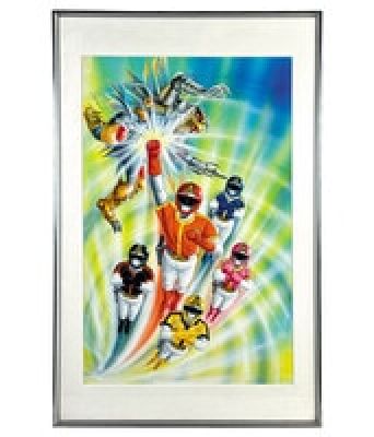 Iichiro Sekiguchi Hand-Drawn Color Illustration "Kagaku Sentai Dynaman" | Mandarake (Big Web)