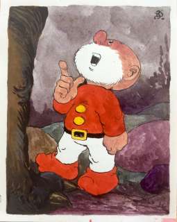 Dulieu, Jean | Original watercolour  - Paulus the woodgnome  - [’60s] | Catawiki