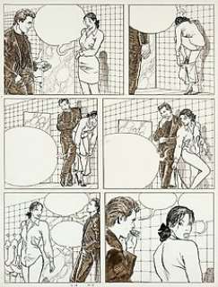 Milo Manara - 1 Original page - Gioco Tome 2 - Il Gioco 2 / Declic 2 - 1992 | Catawiki