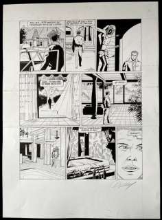 Renaud - Planche originale - Jessica Blandy T15 - Ginny d’avant - (1998) | Catawiki