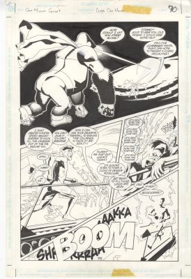 Dc One Million 80 Page Giant Crisis 1,000,000 Pg 70 OA Comic Art | Neat Stuff Vault